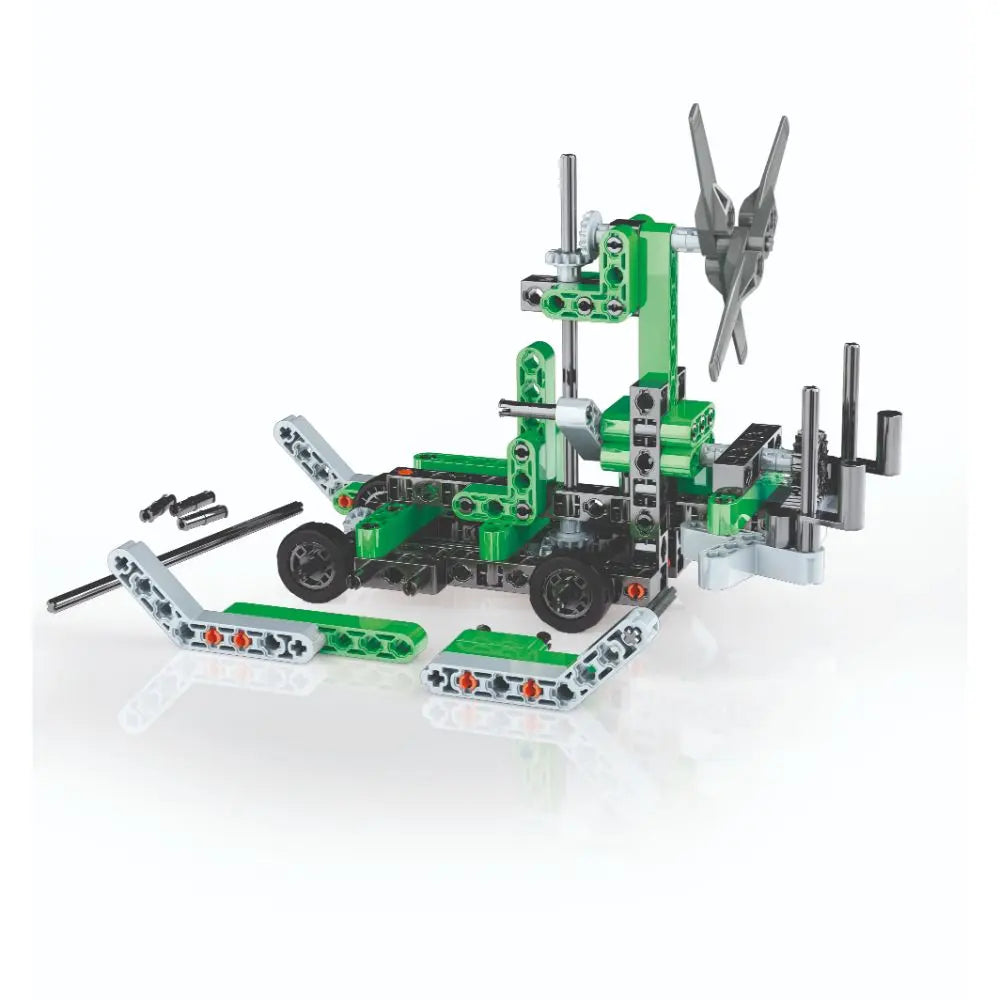 Clementoni Science and Play Mechanics Laboratory Helicopter & Fanboat