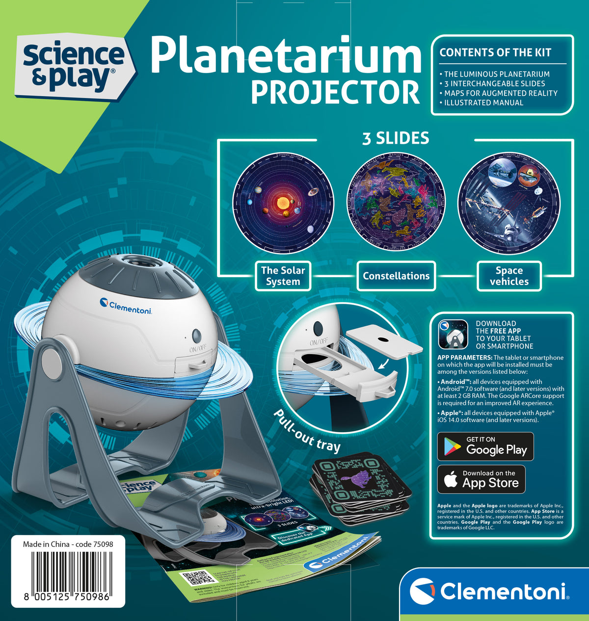 Clementoni Science Planetarium Projector for Kids
