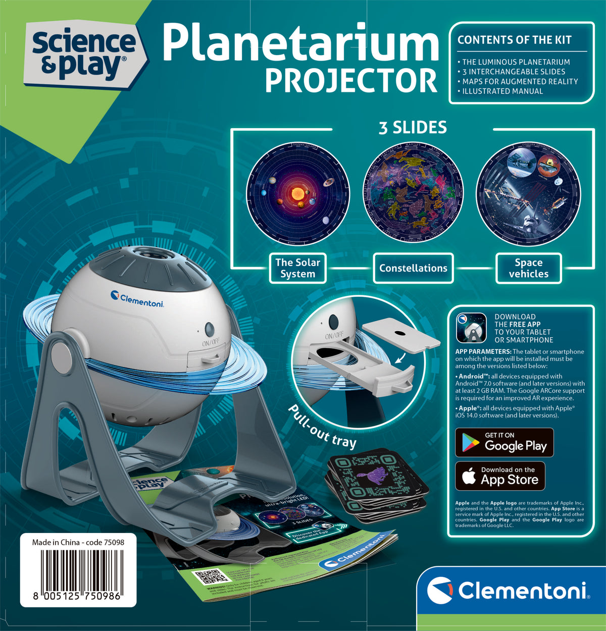 Clementoni Science Planetarium Projector for Kids