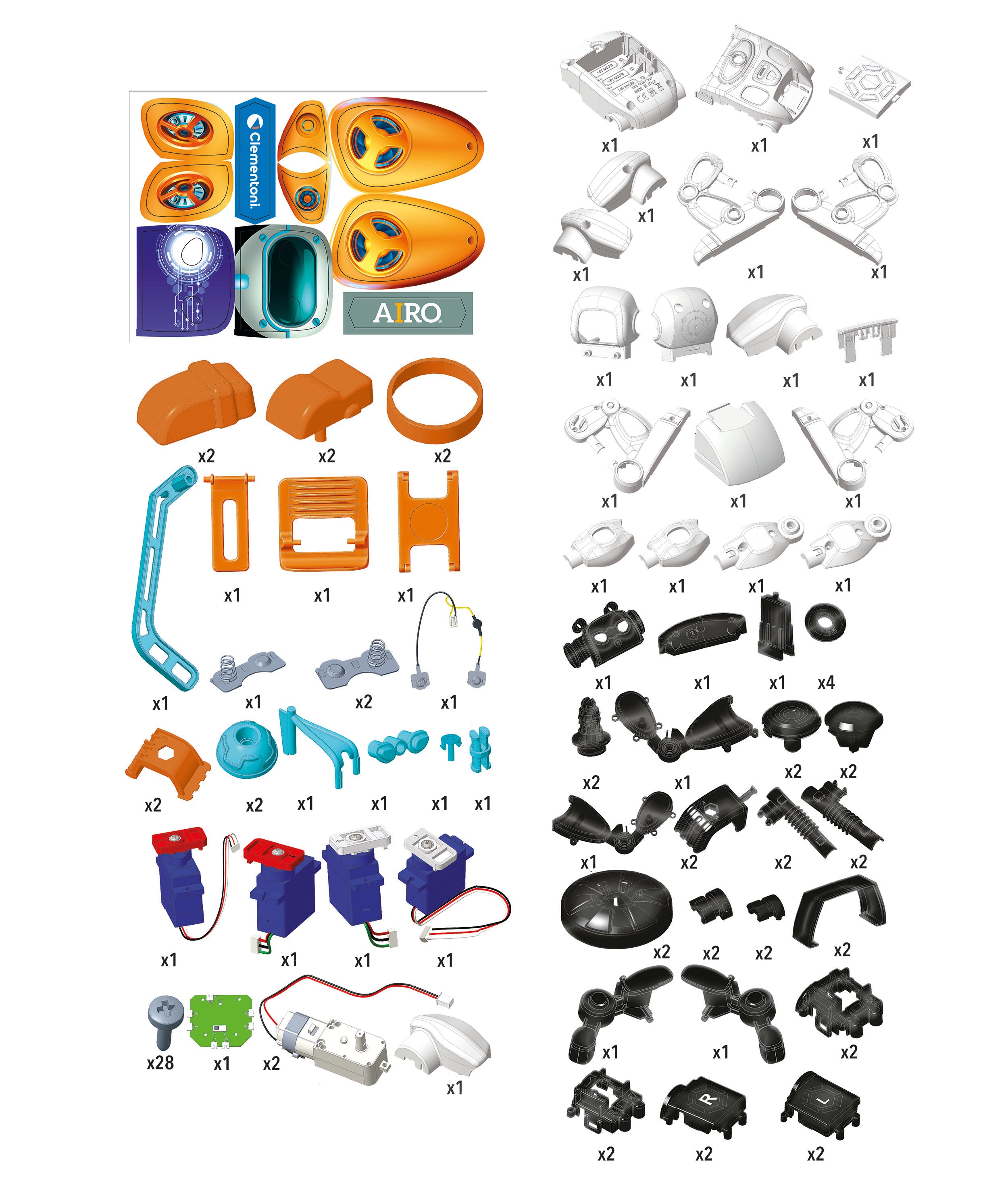 Clementoni Airo Artficial Intel Robotb