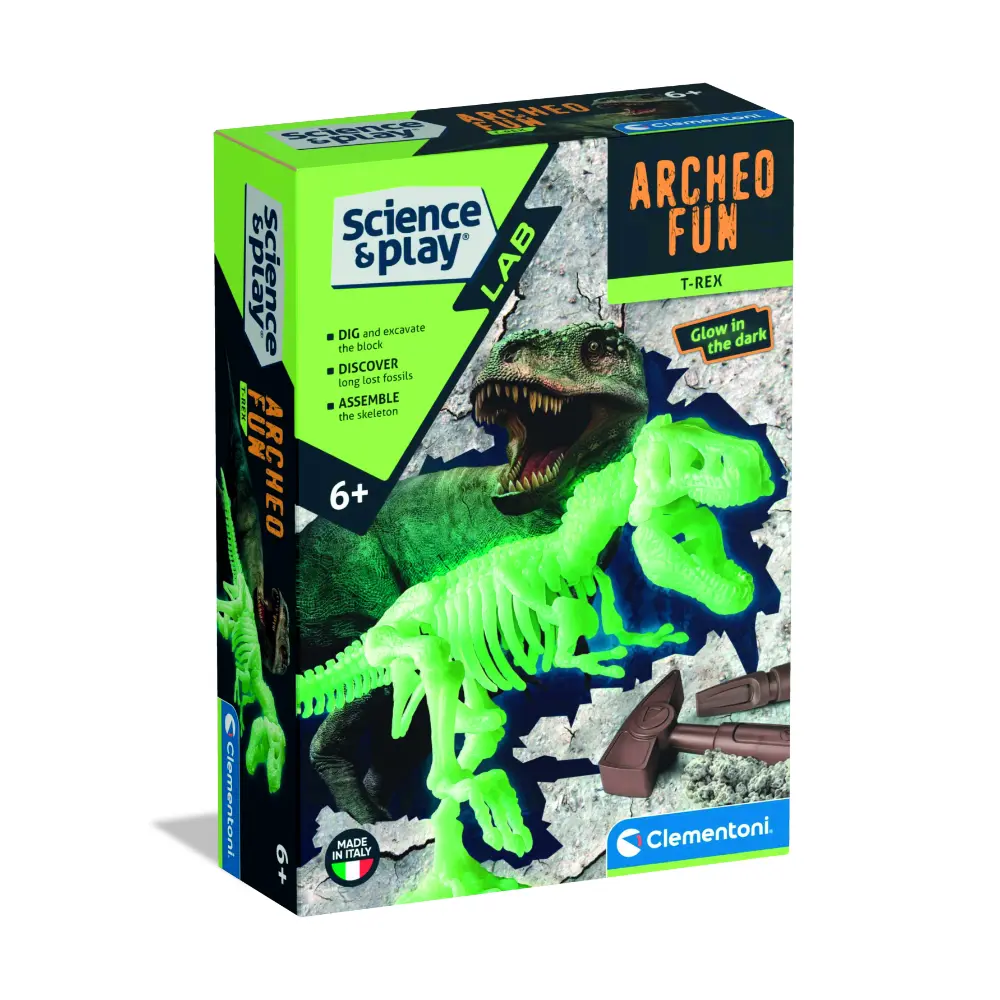 CLEMENTONI Archéo Ludic - Le Squelette Géant du T-Rex - Science & Jeu CLEMENTONI Archéo Ludic - Le Squelette Géant du T-Rex - Science & Jeu