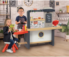 Smoby Evolutive Restaurant Playset 2-in-1 Chef & Dining Role Play Kitchen for Kids