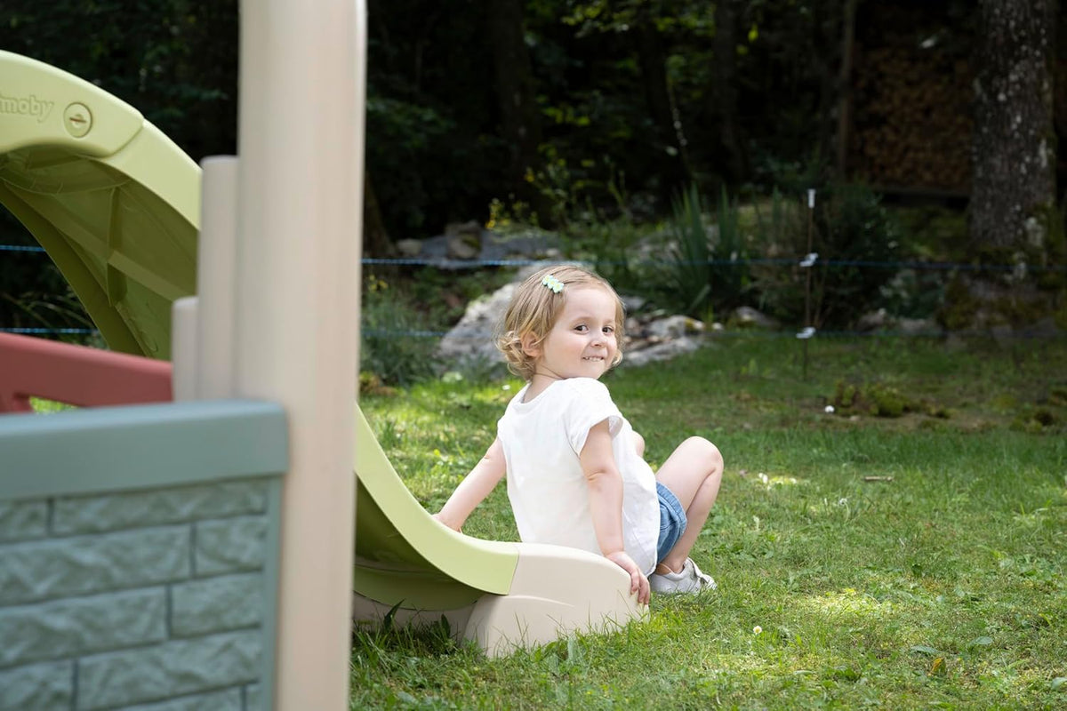 Smoby Fun Center Playset With Slide For Kids