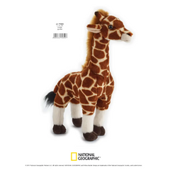 NATGEO PLUSH CUDDLY GIRAFFE 12INCHES