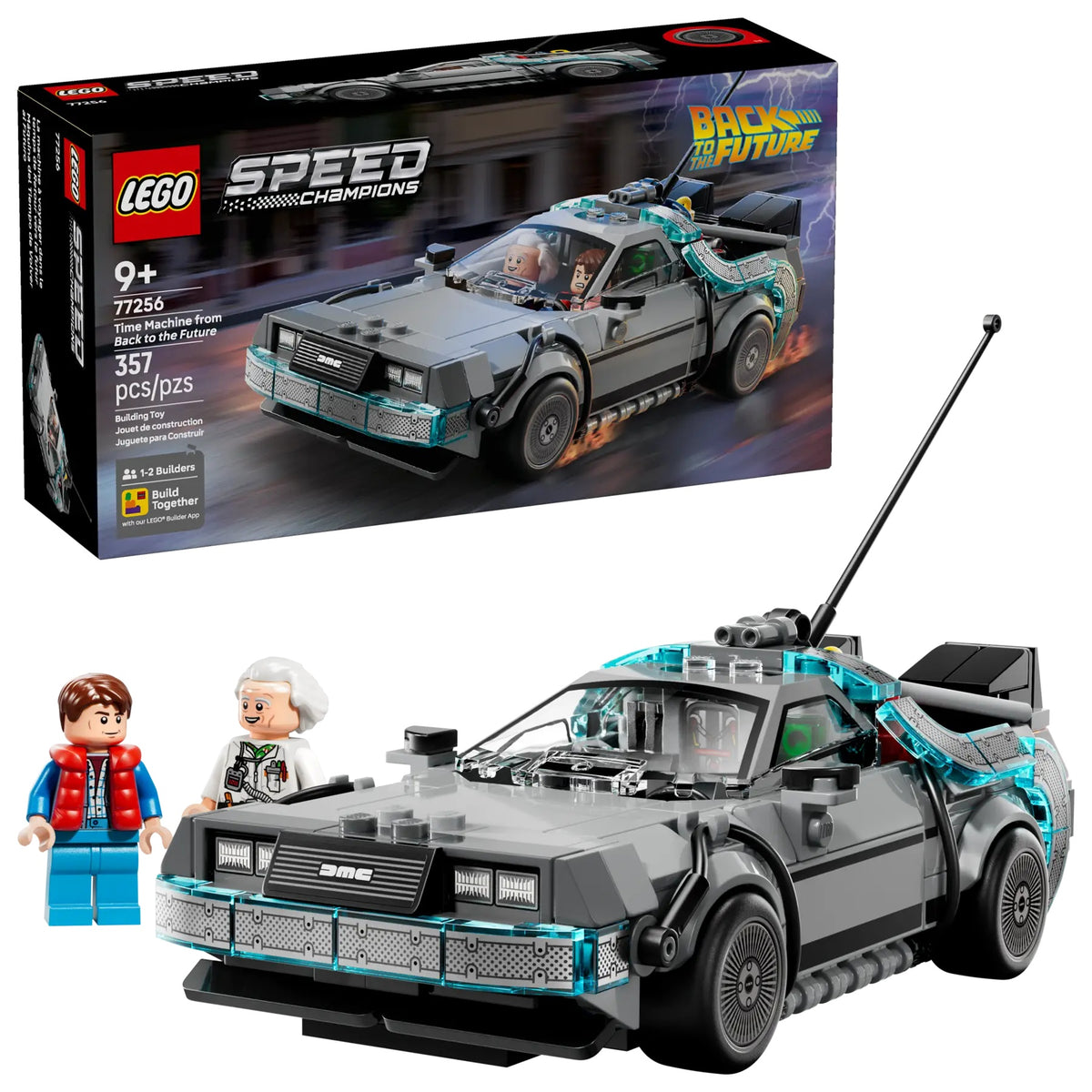 Lego Speed Champions Back to the Future Time Machine Building Set