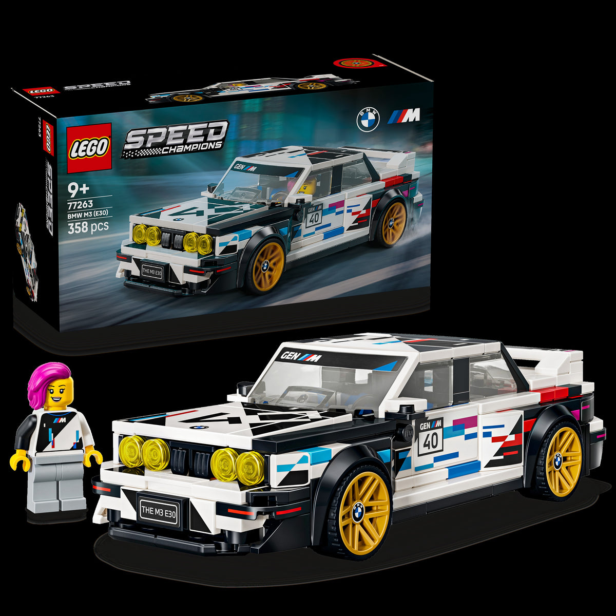 Lego Speed Champions BMW M3 E30 Building Set 77263