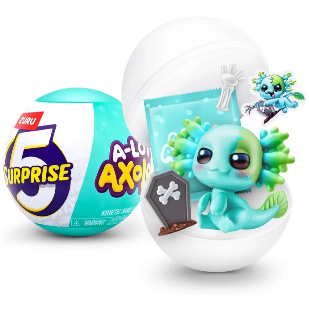 Zuru 5 Surprise Mini Brands! A-Lot-A Axolotls Series 1 Mystery Pack