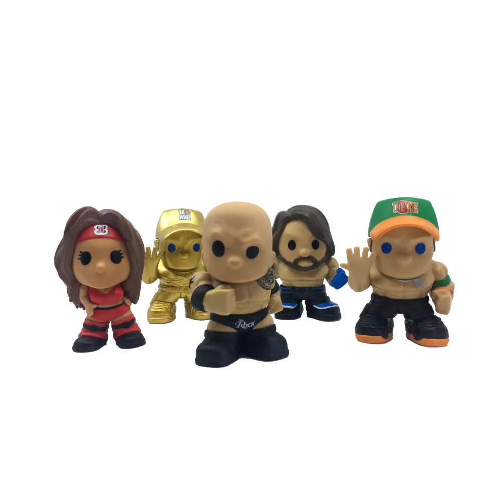 Ooshies Wwe Figurine S1 4" Woc