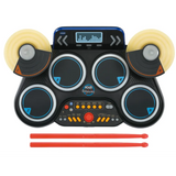 VTech Kidi DJ Drums - Electronic Drums with Light Effects and Learning Mode - For Children