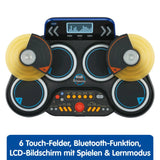 VTech Kidi DJ Drums - Electronic Drums with Light Effects and Learning Mode - For Children
