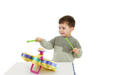 VTech Bluey Hooray Drum Set Battery-Operated Musical Drum Toy for Kids