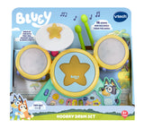 VTech Bluey Hooray Drum Set Battery-Operated Musical Drum Toy for Kids