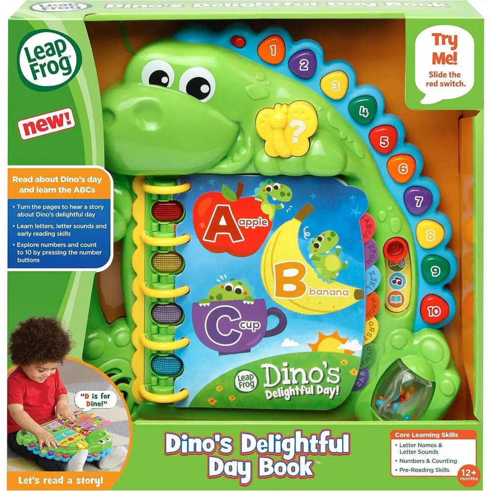 LeapFrog Dino Delightful Day Book