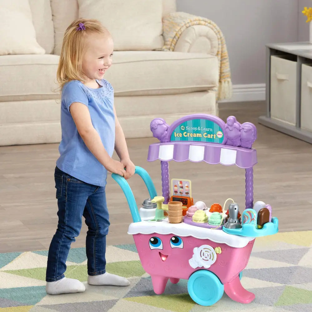 LeapFrog Scoop & Learn Ice Cream Cart Interactive Learning Playset
