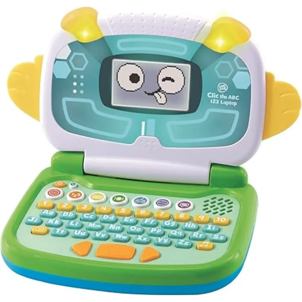 LeapFrog Clic The ABC & 123 Laptop Educational Toys for Baby