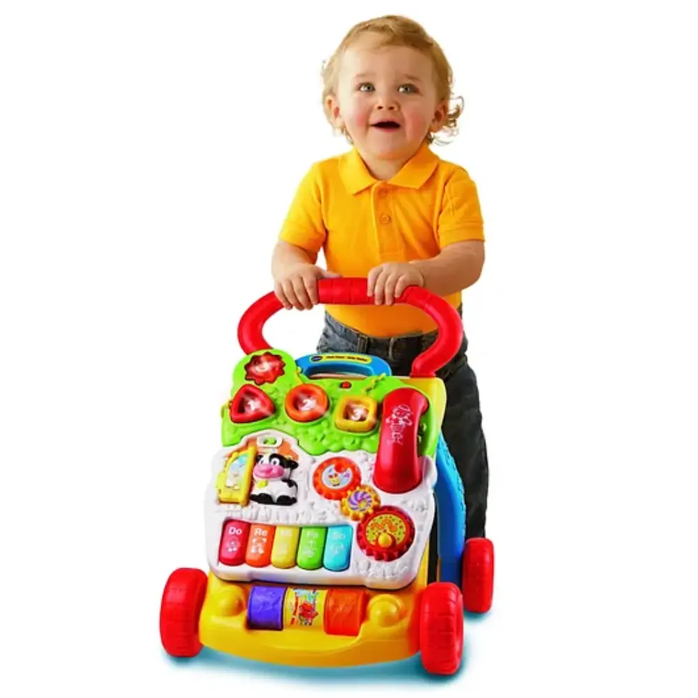 VTech Baby Walker Interactive Learning Toy with Lights & Sounds