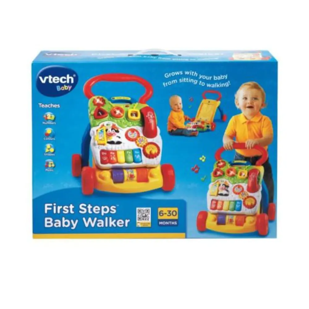 VTech Baby Walker Interactive Learning Toy with Lights & Sounds