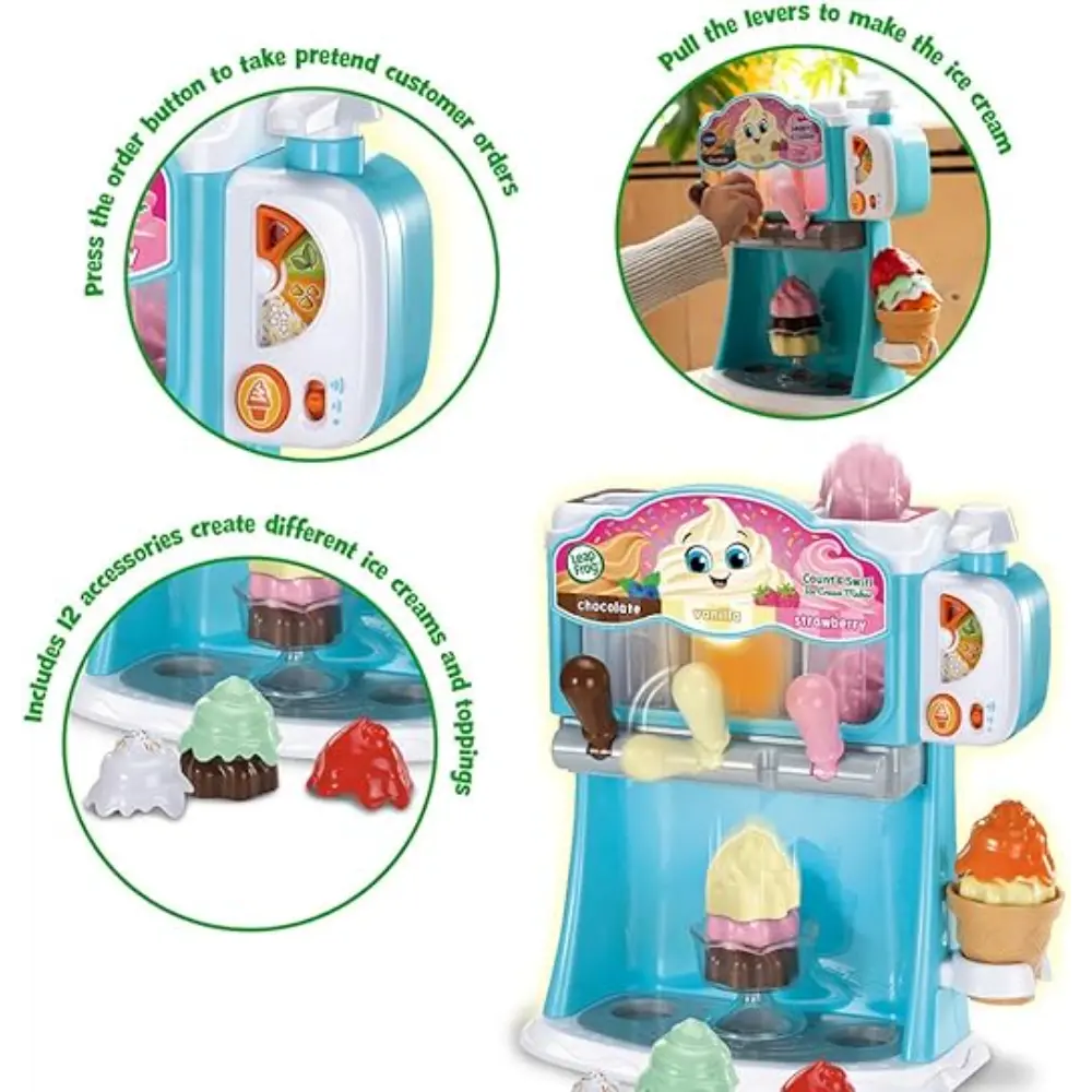 Leapfrog Count & Swirl Ice Cream Maker