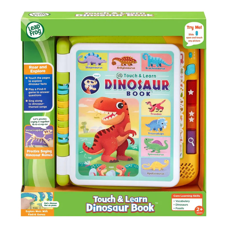 LeapFrog Touch & Learn Dinosaur Book
