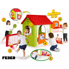FEBER MULTI-ACTIVITY HOUSE 6IN1 C20