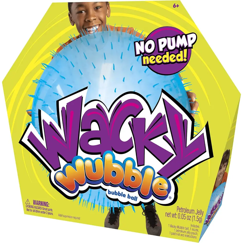 Super Wubble Wacky Bubble Ball Blue