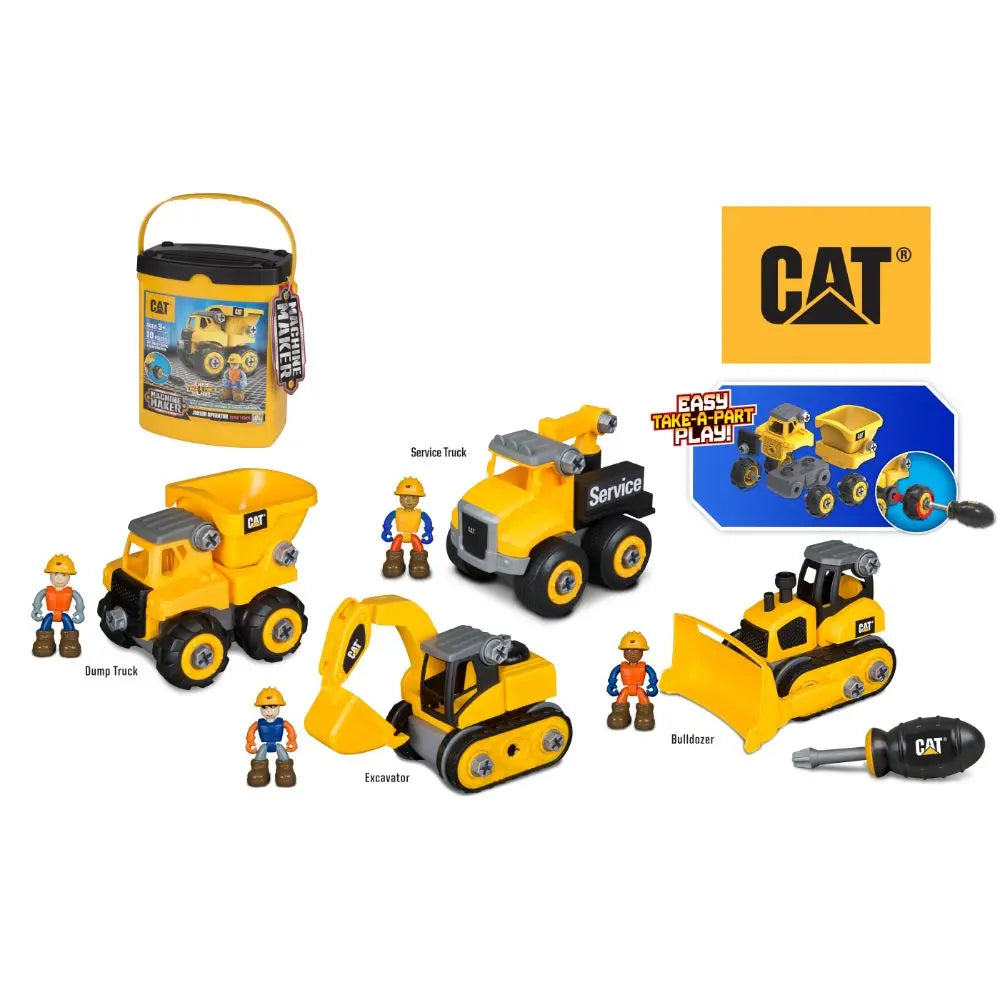 CAT MACHINE MAKER JUNIOR, 2 ASSORTMENT