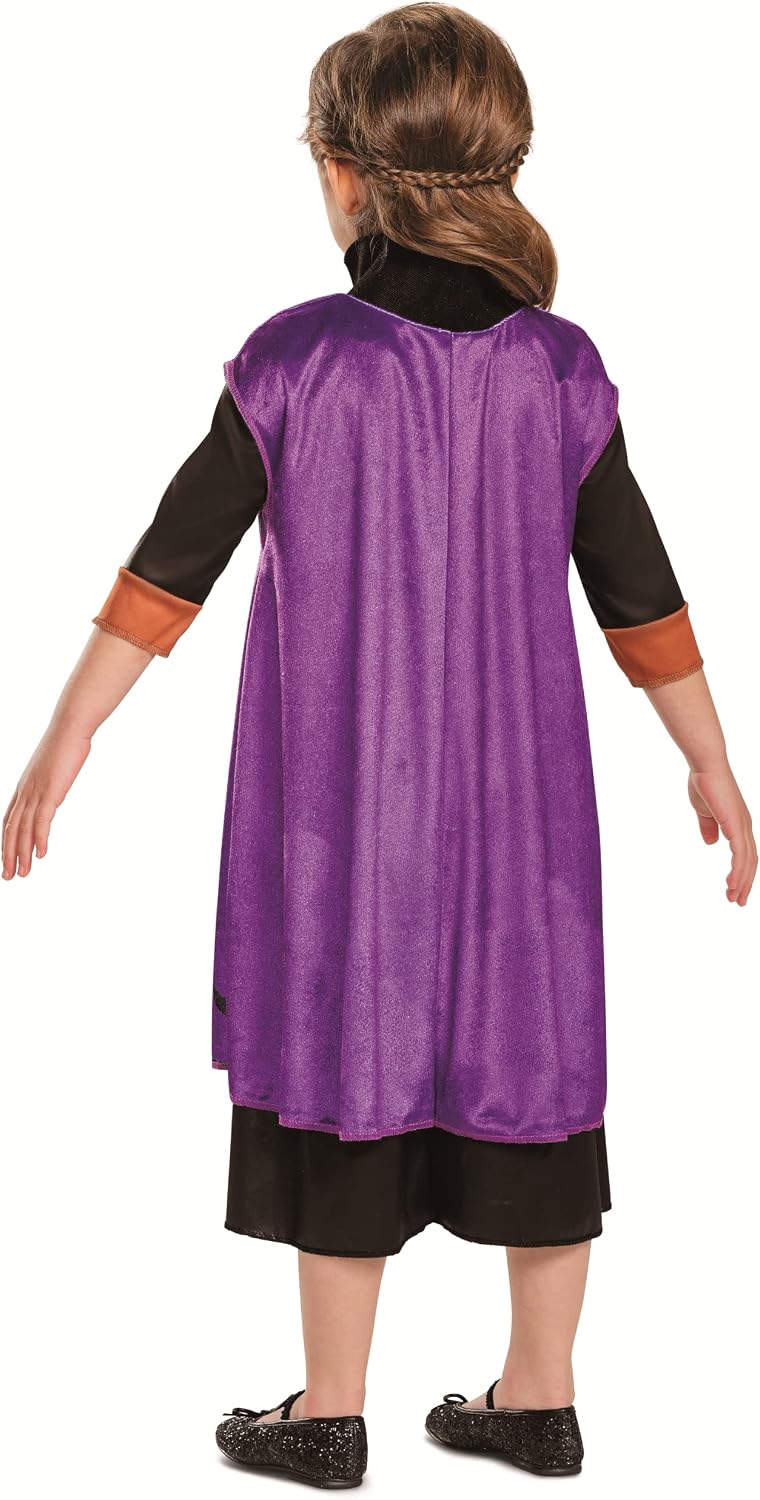 Disney Frozen Anna Classic Costume for Girls Dress Outfit, 3–4 Years