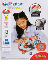 Pokémon Squish-A-Longs Medium Playset - Mini Collectible Figures & Portable Playset for Kids