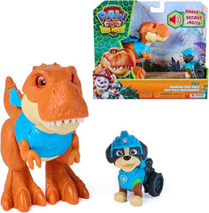 Paw Patrol: The Dino Movie Roaring Timmy with Rex Figure
