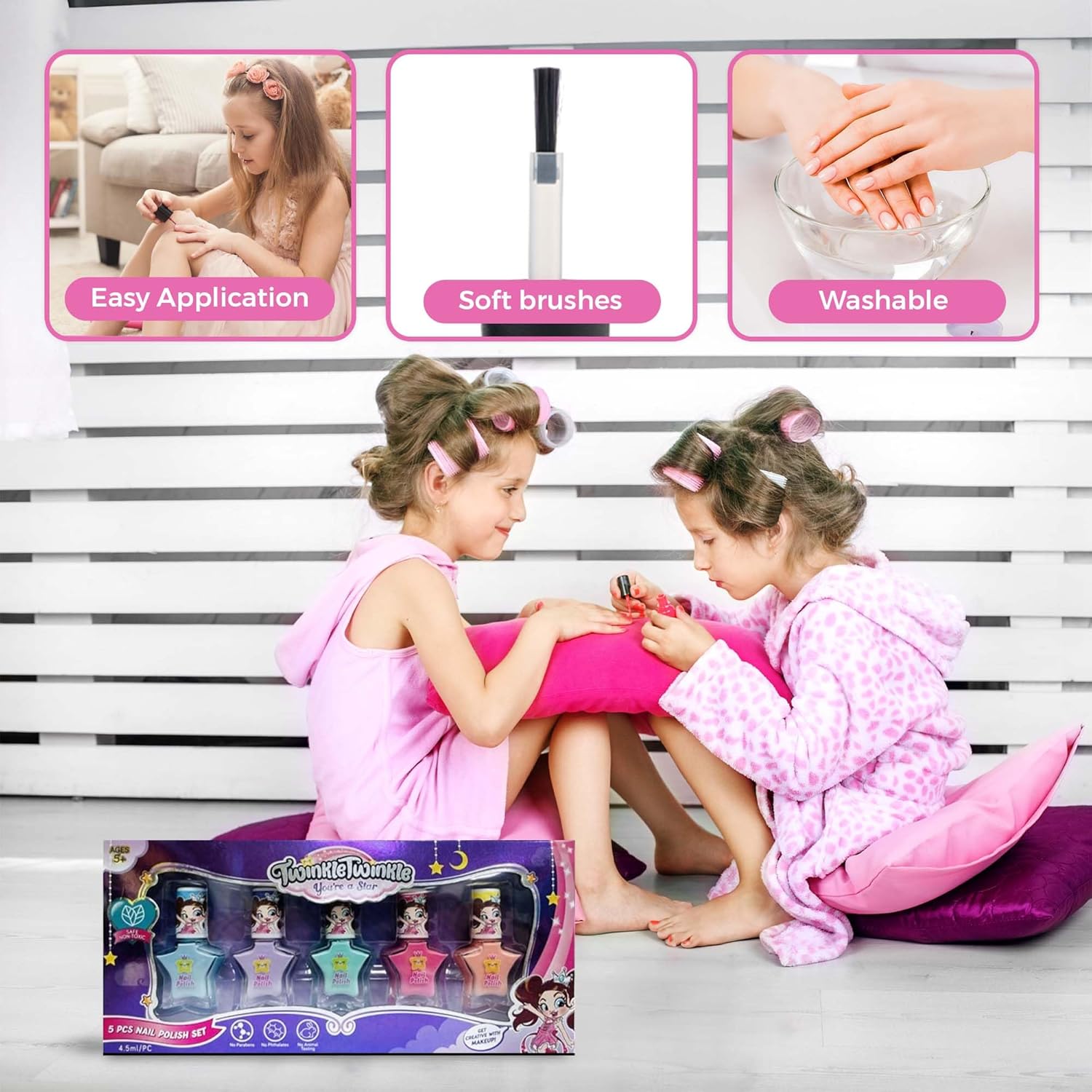 Twinkle Twinkle 5 Pcs Nail Polish Set