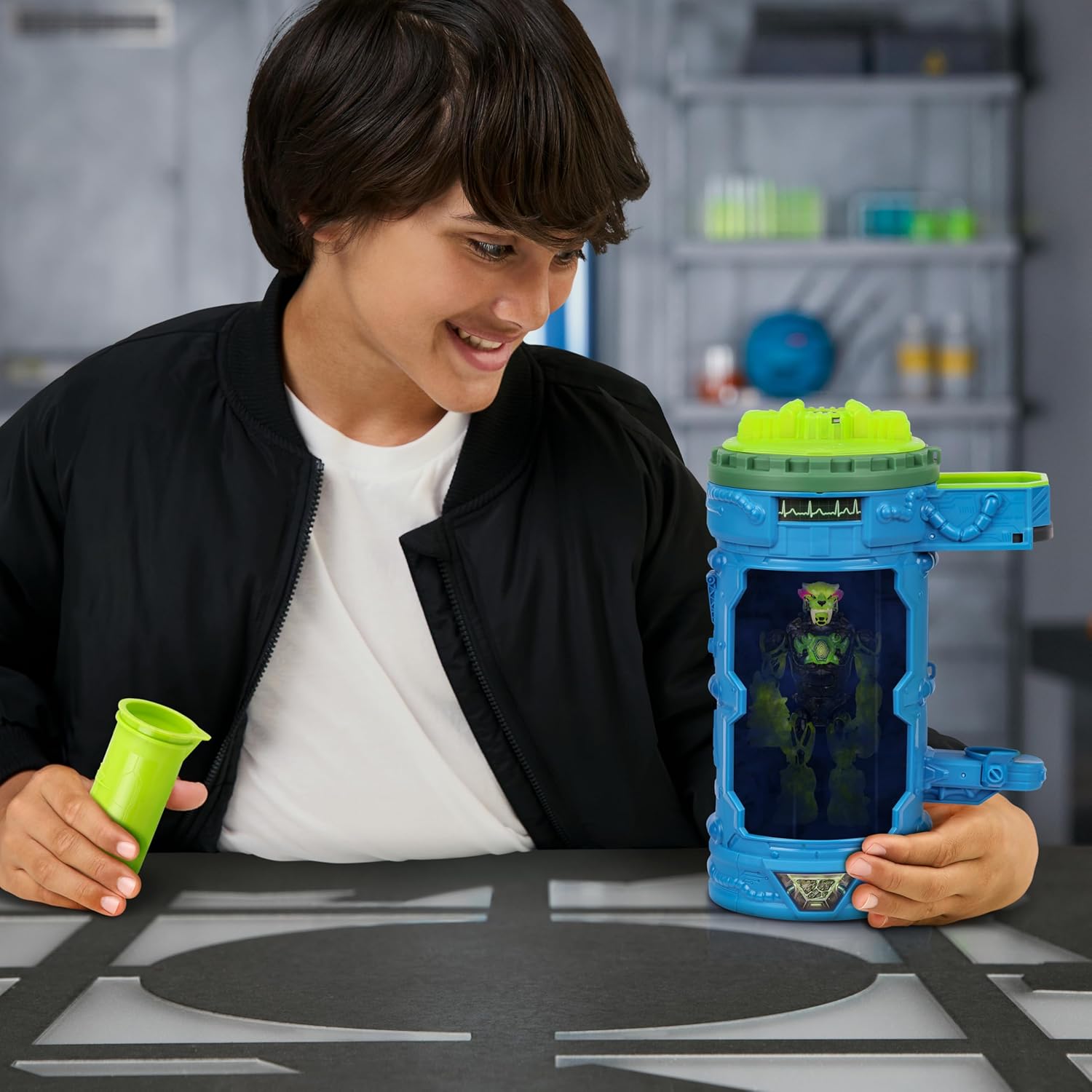 Mr Beast Lab Mutators Rock Panther Action Figures