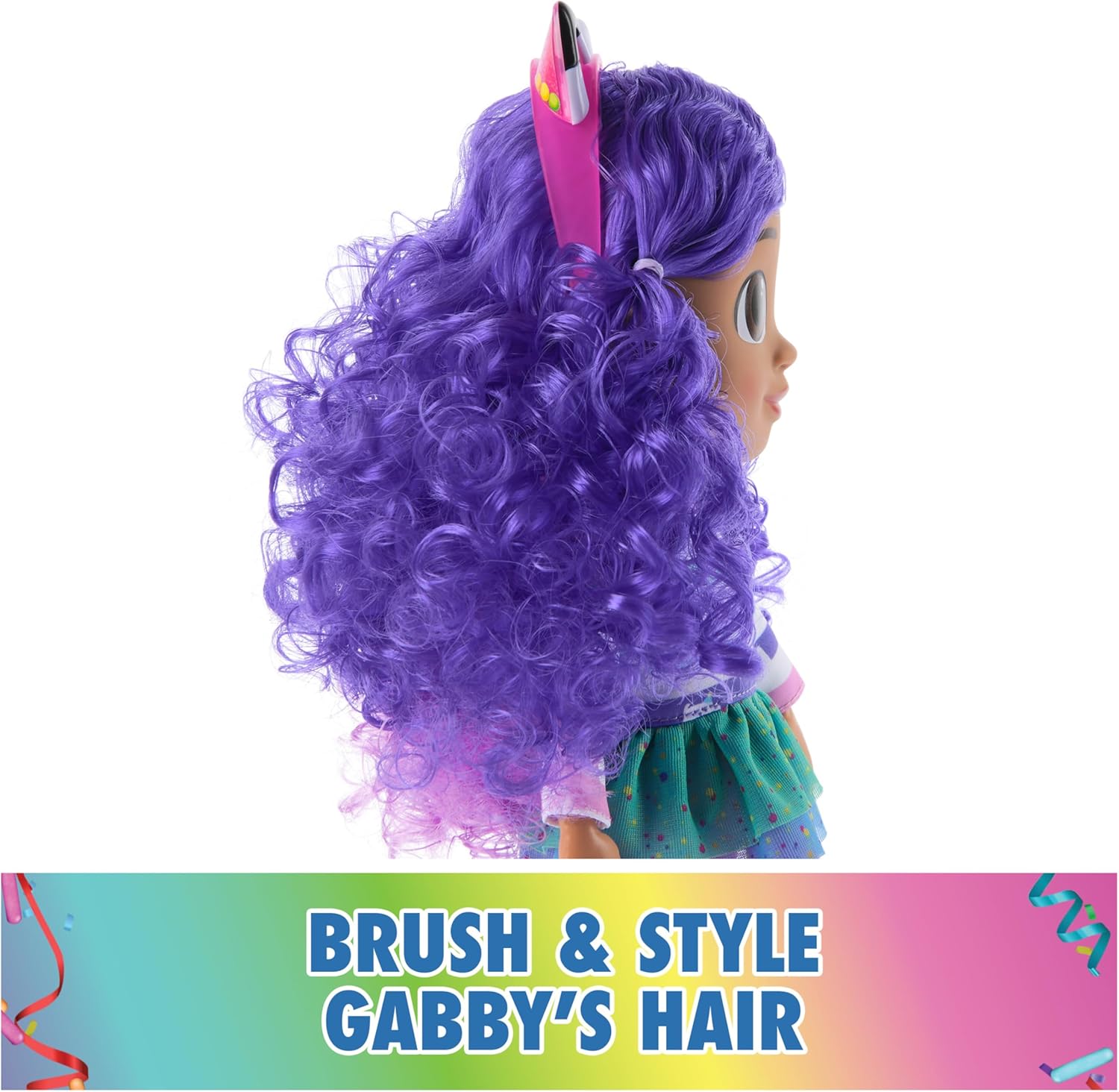 Gabby's Dollhouse, Sing & Celebrate Gabby Girl Doll 30-cm