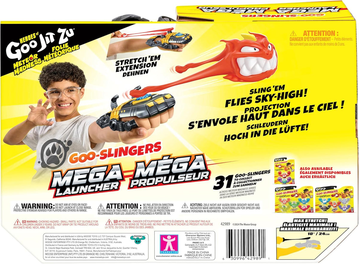 Goo Jit Zu Mmdns Goo Slingers Launcher Action Figures