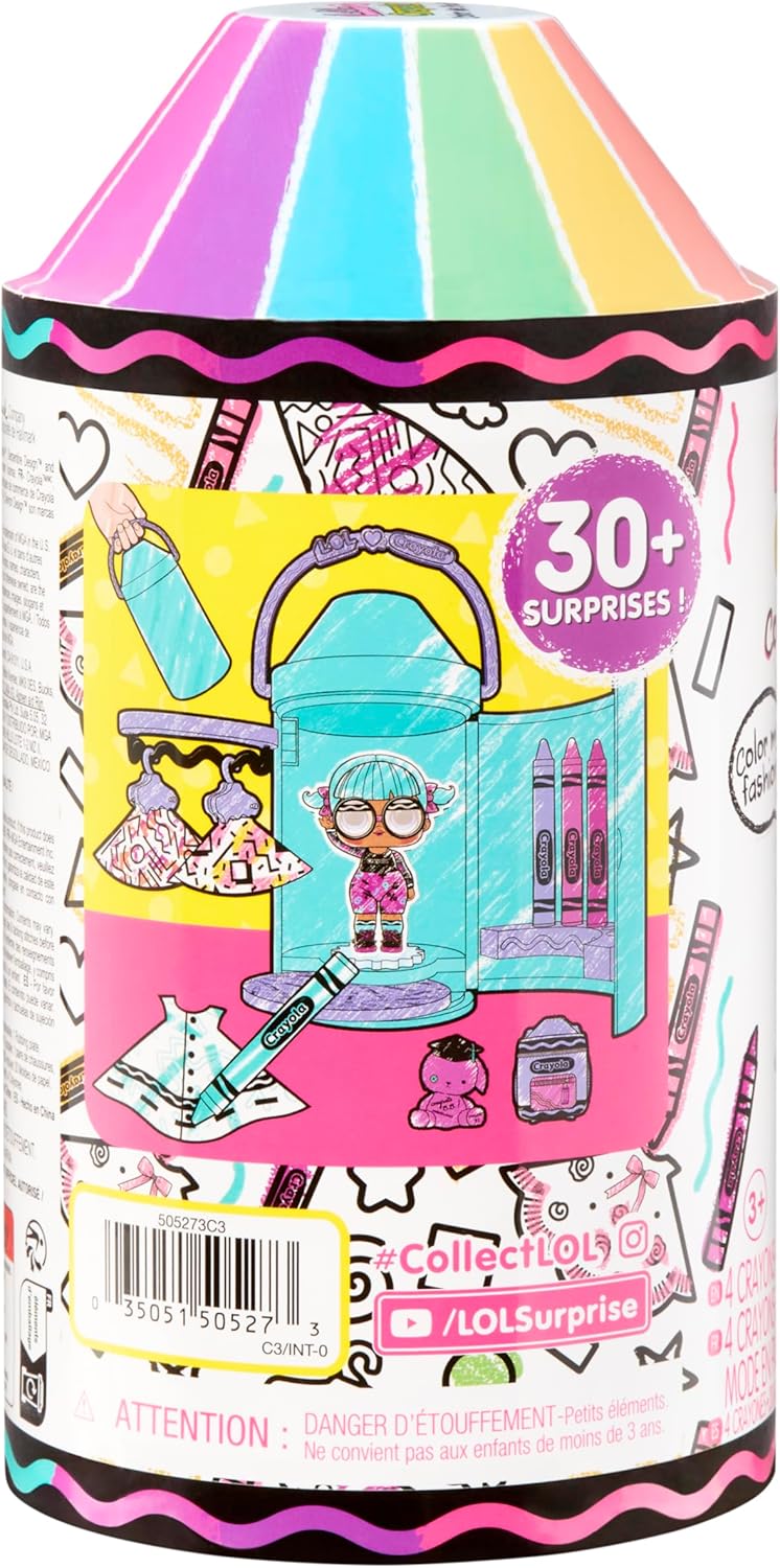 LOL Surprise Crayola Color Me Studio Doll Set