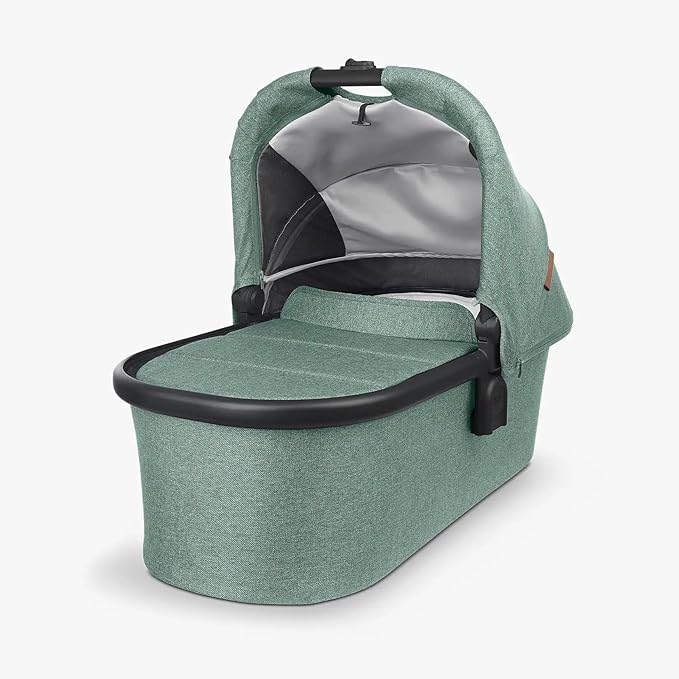 UPPAbaby Bassinet V2 Gwen Green Mélange Carbon Frame