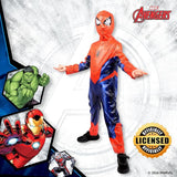 Marvel Spider-Man Deluxe Costume for Kids - Superhero Fancy Dress Outfit, 3-4 Years