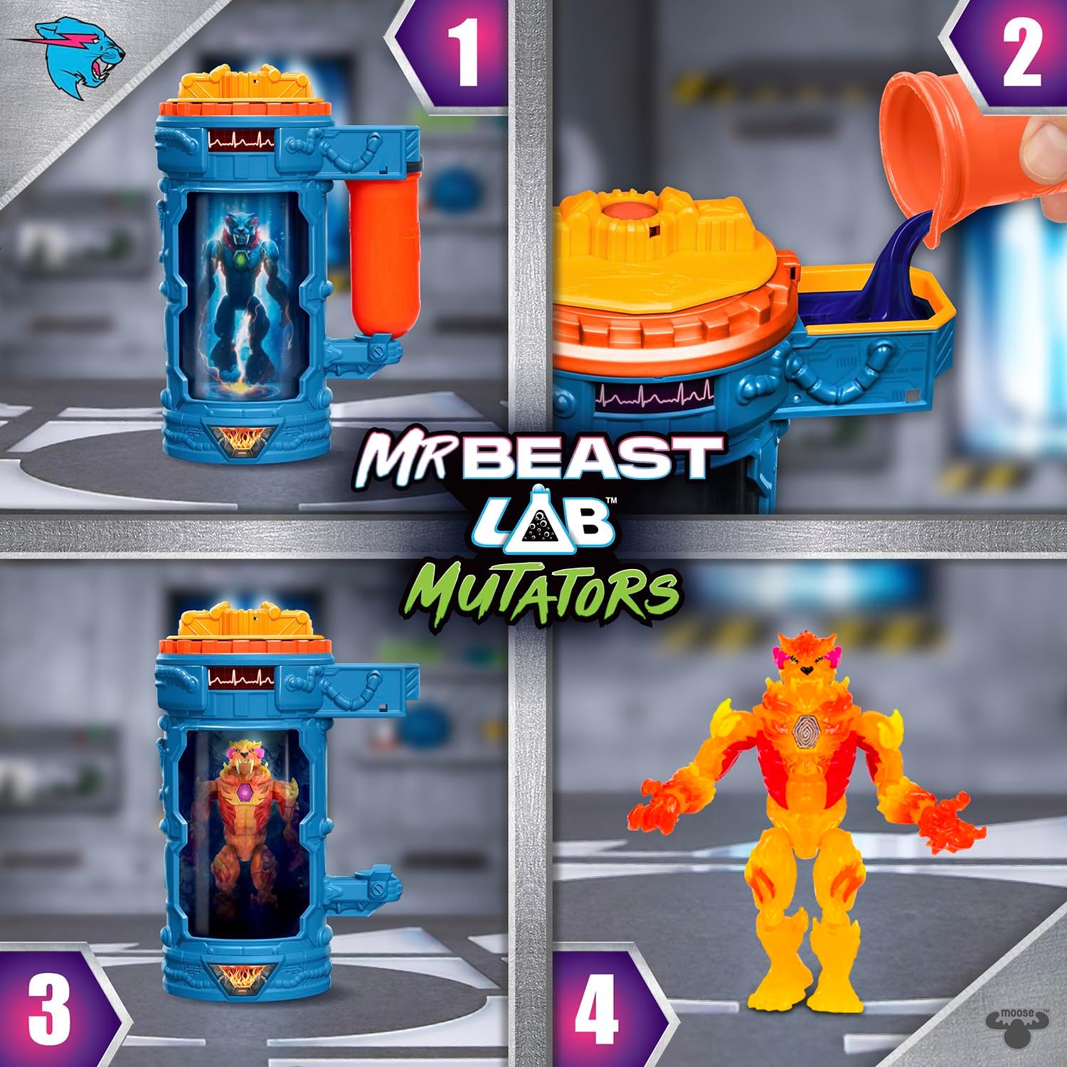 Mr Beast Lab Mutators Flame Panther