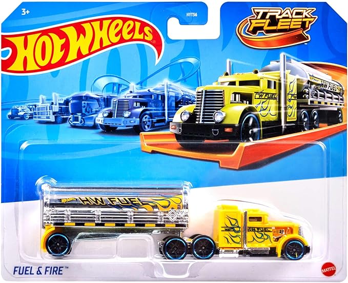 Hot Wheels Track Fleet Die-Cast Vehicle Assorted Design - Random Selection