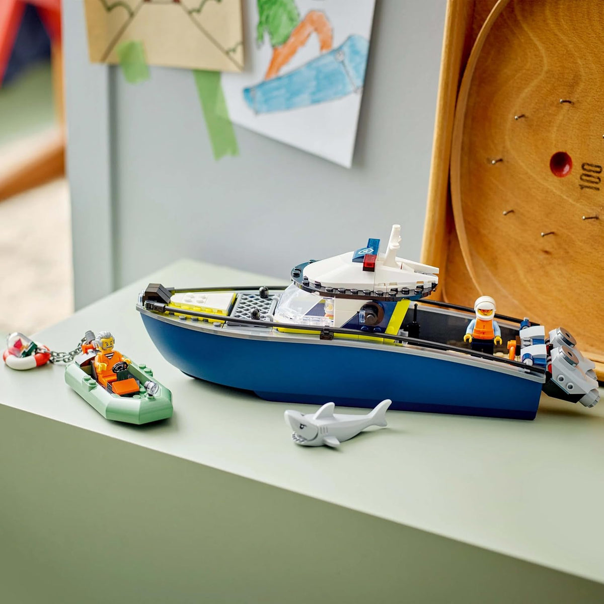 Lego City Police Boat Chase