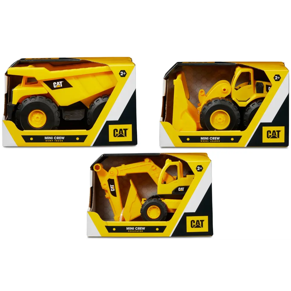 Cat Mini Crew Worker Free Wheel 7" 1pack Value