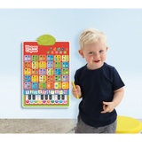 Hapee Capee Bilingual Alphabet Poster English & Arabic Battery Operated