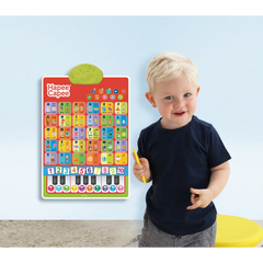 Hapee Capee Bilingual Alphabet Poster English/Arabic Battery Operated