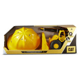 CAT Tough Construction Fleet Toy Truck with Helmet & Sand Tools - Construction Playset for Kids
