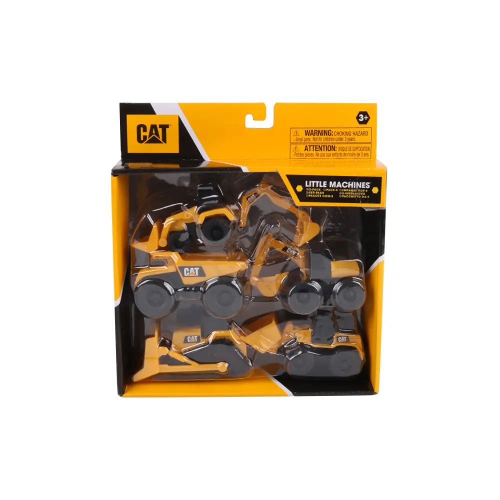 Cat Mini Machines Free Wheel Value 3Inches 5Pack