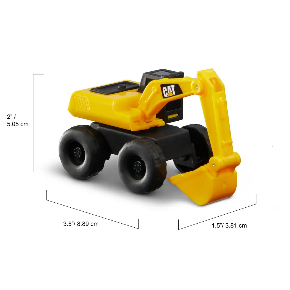 Cat Mini Machines Free Wheel Value 3Inches 5Pack