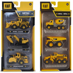 CAT Diecast Metal 4-Inch 3Pack, 2 Assortment