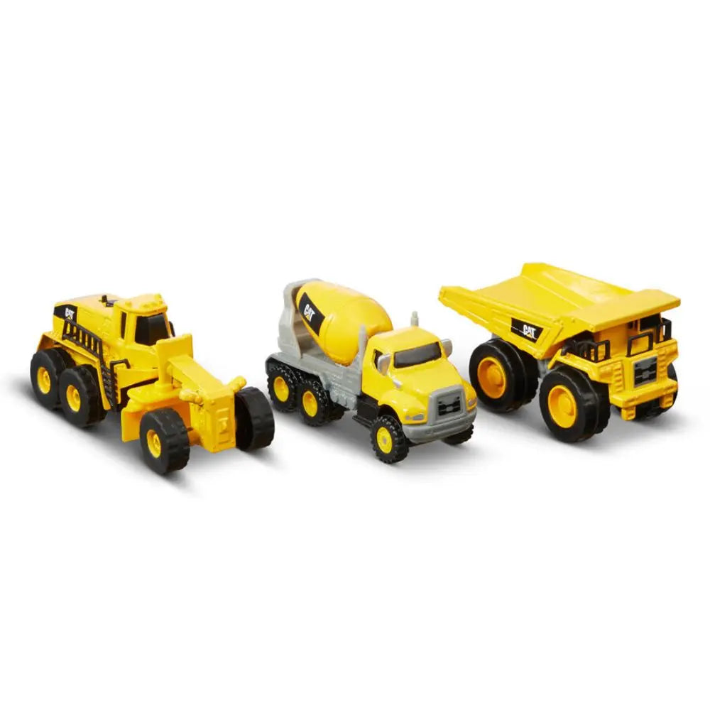 CAT Diecast Metal 4-Inch 3Pack, 2 Assortment