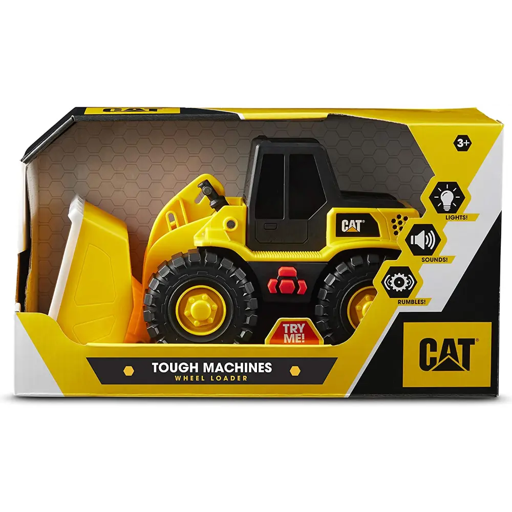 CAT Light & Sound Tough Machines 10-Inch Battery Operated, Assortment