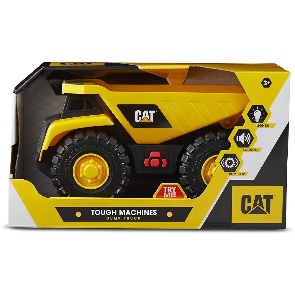 CAT Light & Sound Tough Machines 10-Inch Battery Operated, Assortment