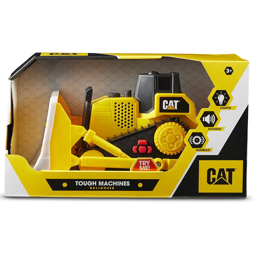 CAT Light & Sound Tough Machines 10-Inch Battery Operated, Assortment